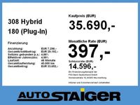 gebraucht Peugeot 308 CC Hybrid 180 (Plug-In) Allure Pack 1re A FLA