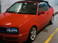 Brugt VW Golf Cabriolet 75 HK (55 kW) 1995 Rød Cabriolet
