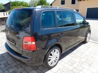 Gebraucht VW Touran Highline 116 PS (85 kW) 2006 Schwarz Van / Kleinbus