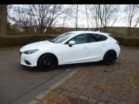 Gebraucht Mazda 3 Sports-Line 150 PS (110 kW) 2015 Weiß Limousine