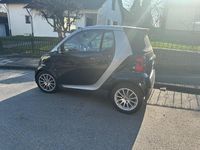 Gebraucht Smart ForTwo Cabrio Basis 71 PS (52 kW) 2008 Schwarz Cabrio
