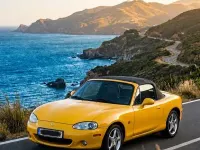 Gebraucht Mazda MX5 110 PS (80 kW) 2002 Gelb Cabrio