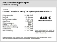 Neu Toyota Corolla Sport 133 PS (97 kW) 2025 4z3)/ black mica (209) (orange Limousine