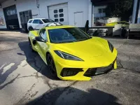 Używany Corvette Stingray 496 KM (364 kW) 2020 Żółty Coupe