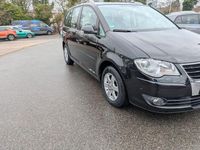 Gebraucht VW Touran Highline 105 PS (77 kW) 2009 Schwarz Van / Kleinbus