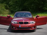 Gebraucht BMW 120 Cabriolet 177 PS (130 kW) 2011 Rot Cabrio