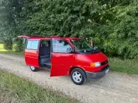 Gebraucht VW Multivan 75 PS (55 kW) 1995 Rot Van / Kleinbus