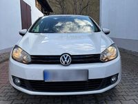 Gebraucht VW Golf VI 80 PS (58 kW) 2010 Weiß Kleinwagen