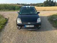 Gebraucht Ford Fiesta 69 PS (50 kW) 2007 Schwarz Kleinwagen