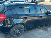 Gebraucht BMW 116 122 PS (89 kW) 2008 Schwarz Kleinwagen