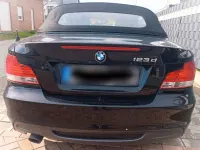 Gebraucht BMW 123 Cabriolet Performance 204 PS (150 kW) 2011 Schwarz Cabrio