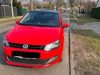 Gebraucht VW Polo Life 90 PS (66 kW) 2013 Rot Kleinwagen