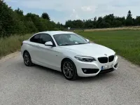 Gebraucht BMW 220 Sport Line 190 PS (139 kW) 2018 Weiß Coupé