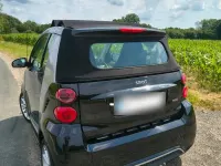 Gebraucht Smart ForTwo Cabrio Passion 71 PS (52 kW) 2012 Schwarz Cabrio