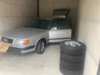 Gebraucht Audi 100 150 PS (110 kW) 1991 Silber Kombi
