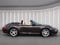Gebraucht Porsche 911 Carrera 4 Cabriolet 325 PS (239 kW) 2008 Braun Cabrio