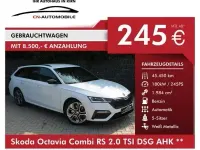 Gebraucht Skoda Octavia RS 245 PS (180 kW) 2021 Weiß Kombi