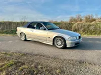Gebraucht BMW 320 Cabriolet 150 PS (110 kW) 1996 Silber Cabrio