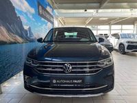 Gebraucht VW Tiguan Elegance 150 PS (110 kW) 2022 Blau metallic SUV