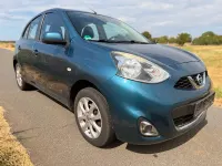 Gebraucht Nissan Micra Acenta 80 PS (58 kW) 2017 Blau Kleinwagen