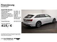 Gebraucht Audi A6 S-Line 265 PS (194 kW) 2023 Gletscherweiß metallic (metallic) Kombi