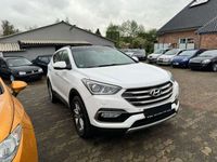 gebraucht Hyundai Santa Fe blue Premium 4WD 1Vorbesitzer Gepflegt!