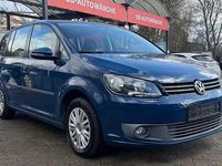 Gebraucht VW Touran Trendline 105 PS (77 kW) 2011 Blau Van / Kleinbus