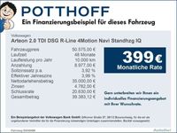 gebraucht VW Arteon 2.0 TDI DSG R-Line 4Motion Navi Standhzg IQ