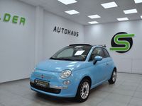 Gebraucht Fiat 500C Lounge 69 PS (50 kW) 2011 Blau Cabrio