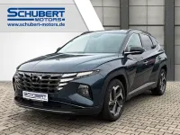 Gebraucht Hyundai Tucson Turbo 150 PS (110 kW) 2022 Teal blue / phantom black / met SUV