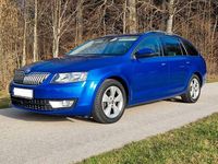Gebraucht Skoda Octavia Elegance 105 PS (77 kW) 2014 Blau Kleinwagen