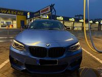 Gebraucht BMW 220 M Sport 198 PS (145 kW) 2015 Blau Coupé