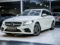 Gebraucht Mercedes C180 AMG line 156 PS (114 kW) 2020 Weiß Limousine
