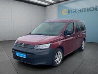 Gebraucht VW Caddy 122 PS (89 kW) 2021 Rot Van / Kleinbus