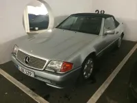 Gebraucht Mercedes SL500 326 PS (239 kW) 1991 Silber Cabrio
