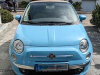 gebraucht Fiat 500 Cabrio in Azzuro Volare blau