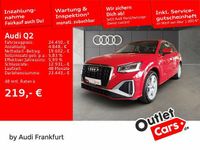 Gebraucht Audi Q2 S-Line 150 PS (110 kW) 2021 Tangorot metallic/tangorot metallic SUV