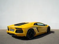 Usata Lamborghini Aventador 700 CV (514 kW) 2012 Giallo Coupé