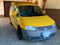 Gebraucht VW Caddy 69 PS (50 kW) 2007 Gelb Van / Kleinbus