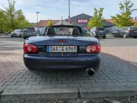 Usata Mazda MX5 110 CV (80 kW) 2002 Blu Cabrio