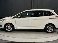 Gebraucht Ford Grand C-Max Titanium 125 PS (91 kW) 2015 Weiß Van / Kleinbus