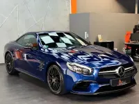 Gebraucht Mercedes SL63 AMG AMG 585 PS (430 kW) 2016 Blau Cabrio