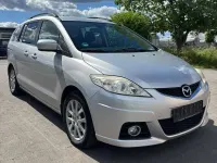 Gebraucht Mazda 5 Active 143 PS (105 kW) 2010 Satinsilber metallic Van / Kleinbus