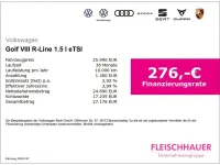 Gebraucht VW Golf VIII R-line 150 PS (110 kW) 2024 Weiss Limousine