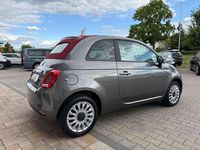Gebraucht Fiat 500C Basis 69 PS (50 kW) 2023 Pompei grau / verdeck rot Cabrio