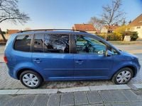 Gebraucht VW Touran Comfortline 105 PS (77 kW) 2011 Blau Van / Kleinbus