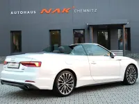 Usata Audi A5 Cabriolet S-line plus 252 CV (185 kW) 2017 Bianco Cabrio