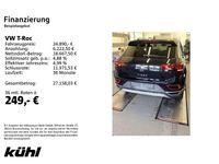 Gebraucht VW T-Roc Style 150 PS (110 kW) 2022 Deep black perleffekt SUV