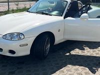 Gebraucht Mazda MX5 139 PS (102 kW) 2001 Weiß Cabrio