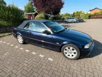 Gebraucht BMW 320 Cabriolet 170 PS (125 kW) 2001 Blau Cabrio